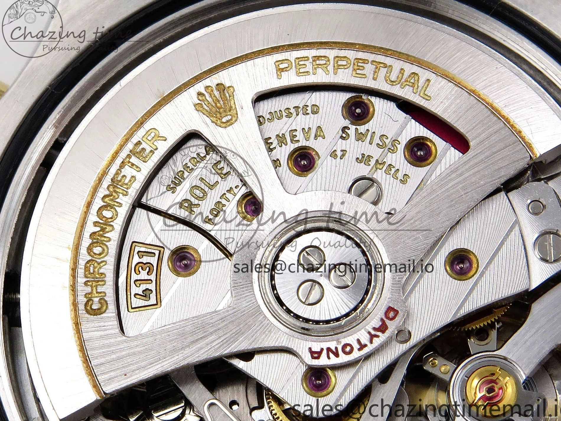 YG Daytona QF SS 1:1 Braclet YG V5 on Dial Best SH4131 126503 Edition 0428